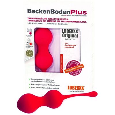 Lubexxx Pelvic Floor Trainer Plus Set - Entraînement des muscles du plancher pelvien - Publicité Lubexxx Pelvic Floor Trainer Plus Set - Entraînement des muscles du plancher pelvien - Publicité