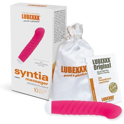 Lubexxx Syntia Recargable Vibrador - 12 Modos - Silicona - Rosa - Vibrador Lubexxx Syntia Recargable Vibrador - 12 Modos - Silicona - Rosa - Vibrador