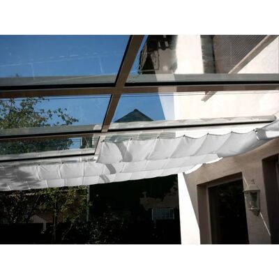 FLORACORD - Sonnensegel 220x96 Grau - Size 220x96 - Sun sail FLORACORD - Sonnensegel 220x96 Grau - Size 220x96 - Sun sail