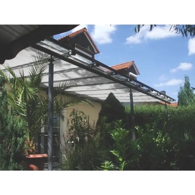 FLORACORD - Sonnensegel 330x96 - Grau - 330x96 cm - Sun shade sail FLORACORD - Sonnensegel 330x96 - Grau - 330x96 cm - Sun shade sail