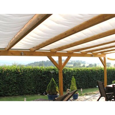 FLORACORD - Gr. B/T 91x330 cm - weiß - Sonnensegel FLORACORD - Gr. B/T 91x330 cm - weiß - Sonnensegel