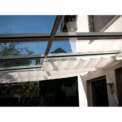 FLORACORD - Sonnensegel 220x68 - Weiss - Rectangular - Sonnensegel FLORACORD - Sonnensegel 220x68 - Weiss - Rectangular - Sonnensegel