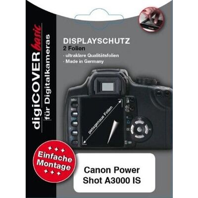 Protège-écran DigiCover B2404 - Transparent pour Canon Protège-écran DigiCover B2404 - Transparent pour Canon