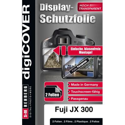 Protégecran DigiCover B2752 pour Fujifilm FinePix JX300 - Pack de 2 Protégecran DigiCover B2752 pour Fujifilm FinePix JX300 - Pack de 2