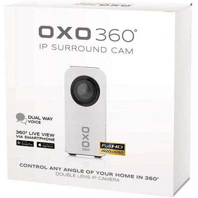 Caméra IP Goxtreme OXO 360° - 56200 - Publicité Caméra IP Goxtreme OXO 360° - 56200 - Publicité