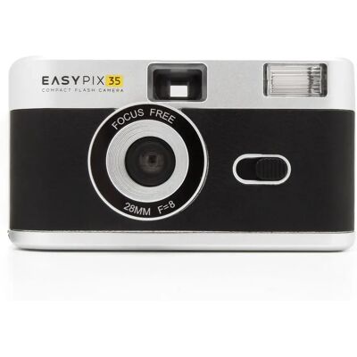 Caméra analogique rétro Easypix EasyPix35 35mm - Compacte, Rechargeable, Avec Flash Caméra analogique rétro Easypix EasyPix35 35mm - Compacte, Rechargeable, Avec Flash