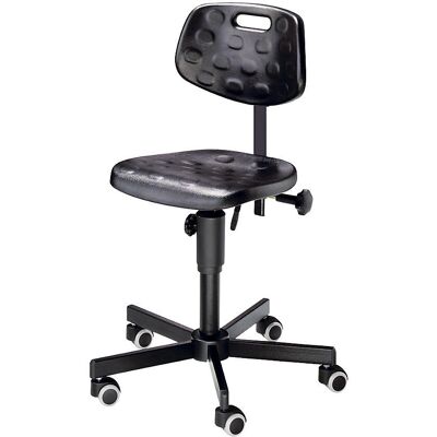 MechChair Silla de taller ajustable - Negro MechChair Silla de taller ajustable - Negro
