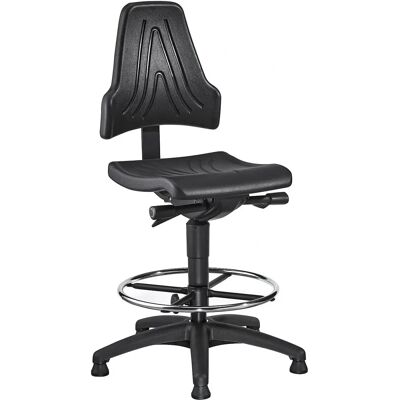 Chaise de bureau pivotante réglable meychair - Noir & Orange - Ergonomique - Publicité Chaise de bureau pivotante réglable meychair - Noir & Orange - Ergonomique - Publicité