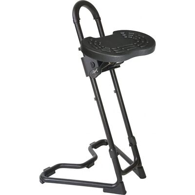 meychair Höhenverstellbarer Hocker - Ergonomisch, Schwarz, 610-860mm meychair Höhenverstellbarer Hocker - Ergonomisch, Schwarz, 610-860mm