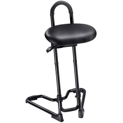 Sgabello regolabile meychair - Ergonomico, Nero, 610-860mm Sgabello regolabile meychair - Ergonomico, Nero, 610-860mm