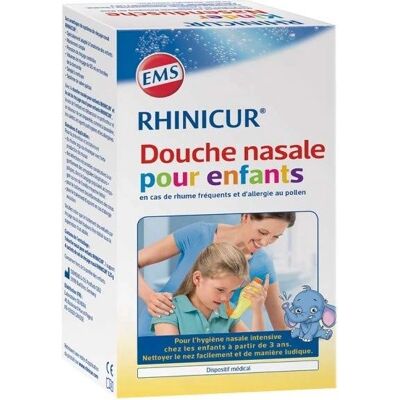 Rhinicur Spray Nasal Enfants + Sachets Sel - Dispositif Médical Rhinicur Spray Nasal Enfants + Sachets Sel - Dispositif Médical