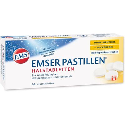 Sidroga EMSER Mentholfreie zuckerfreie Pastillen Sidroga EMSER Mentholfreie zuckerfreie Pastillen