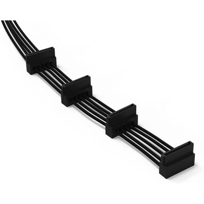 be quiet! CS-3440 - SATA-Stromkabel - Schwarz be quiet! CS-3440 - SATA-Stromkabel - Schwarz