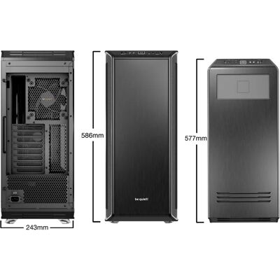 be quiet! Dark Base Pro 900 rev. 2 Full Tower Black/Silver - Computer Case be quiet! Dark Base Pro 900 rev. 2 Full Tower Black/Silver - Computer Case