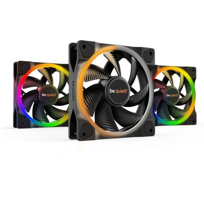 be quiet! Light Wings 120mm ARGB PWM Ventoinhas - Refrigeração Silenciosa be quiet! Light Wings 120mm ARGB PWM Ventoinhas - Refrigeração Silenciosa