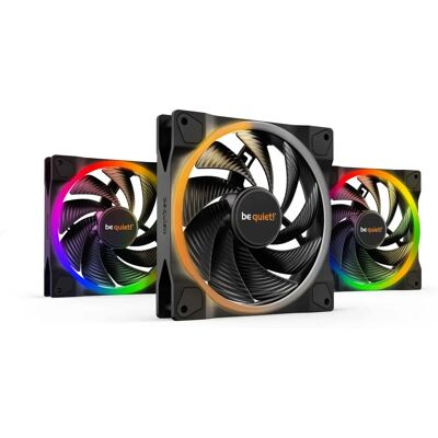be quiet! Light Wings 140mm PWM Pacote Triplo - Ventiladores para PC be quiet! Light Wings 140mm PWM Pacote Triplo - Ventiladores para PC