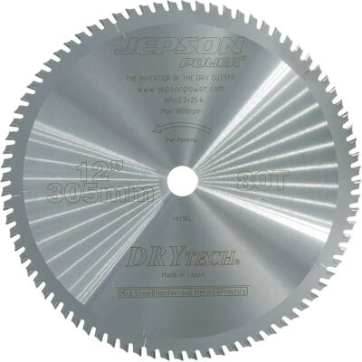 Drytech D-305x25,4x2,2 mm 80Z Kreissägeblatt - Stahl Schneidwerkzeug Drytech D-305x25,4x2,2 mm 80Z Kreissägeblatt - Stahl Schneidwerkzeug