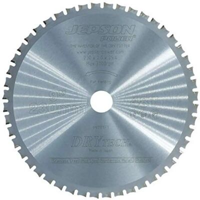 Jepson D-230x25.4x2.0mm 48Z Lame de scie circulaire - Coupe métal - Publicité Jepson D-230x25.4x2.0mm 48Z Lame de scie circulaire - Coupe métal - Publicité