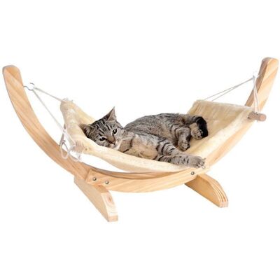 Silvio Design Cat Relax Katzen-Hängematte - Klein beige Silvio Design Cat Relax Katzen-Hängematte - Klein beige