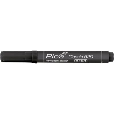 Marcatori permanenti Pica Classic - Nero, punta da 1-4mm Marcatori permanenti Pica Classic - Nero, punta da 1-4mm