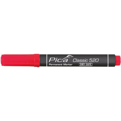 Marcador Permanente Rosso PICA - Punta Fine - Marcatorre Marcador Permanente Rosso PICA - Punta Fine - Marcatorre