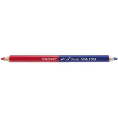 Pica Doppelspitzen-Markierungsstift - Hochwertig Rot und Blau - 559 Pica Doppelspitzen-Markierungsstift - Hochwertig Rot und Blau - 559