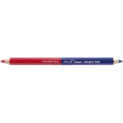 Pica PI559-50 Dubbel Potlood - 175mm - Rood/Blauw - Potlood Pica PI559-50 Dubbel Potlood - 175mm - Rood/Blauw - Potlood
