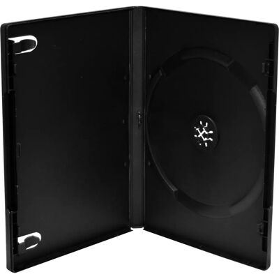 Boîtier DVD noir MediaRange - Rangement de disques Boîtier DVD noir MediaRange - Rangement de disques
