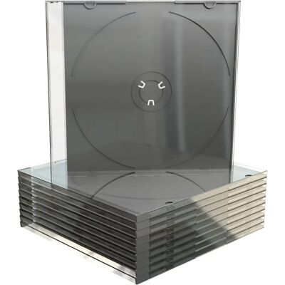 MediaRange CD-Leerhülle - Schwarz, Transparent - Optischer Datenträger MediaRange CD-Leerhülle - Schwarz, Transparent - Optischer Datenträger