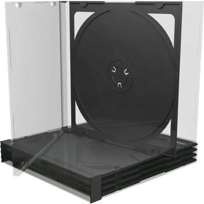 MediaRange Schwarz 2-Disc Jewel Case - Optische Medienhülle MediaRange Schwarz 2-Disc Jewel Case - Optische Medienhülle