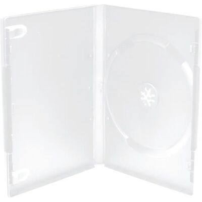 MediaRange BOX25 - DVD-tok 1 lemezhez - Átlátszó MediaRange BOX25 - DVD-tok 1 lemezhez - Átlátszó