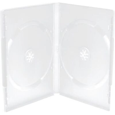 MediaRange Boîtier pour Disque Optique - 2 Disques - Transparent MediaRange Boîtier pour Disque Optique - 2 Disques - Transparent