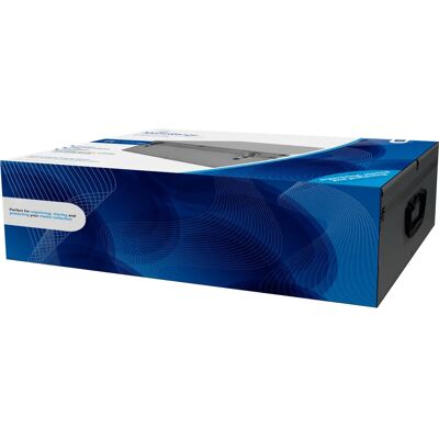 MediaRange BOX78 Kompakt 1000 Discs Silber - Gehäuse MediaRange BOX78 Kompakt 1000 Discs Silber - Gehäuse