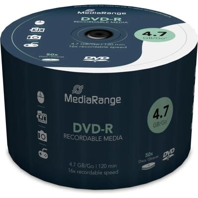 MediaRange DVD-R 4,7GB - Adatok archiválása MediaRange DVD-R 4,7GB - Adatok archiválása