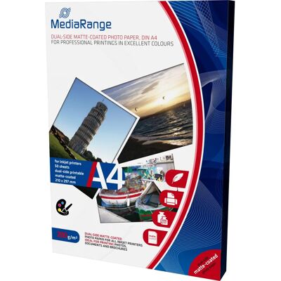 MediaRange MRINK102 Photo Paper - Double-sided Matte A4 MediaRange MRINK102 Photo Paper - Double-sided Matte A4