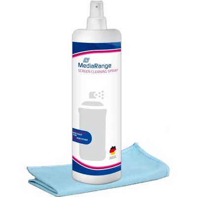 Kit de nettoyage MediaRange MR721 pour écrans LCD/TFT/Plasma - 250ml Kit de nettoyage MediaRange MR721 pour écrans LCD/TFT/Plasma - 250ml