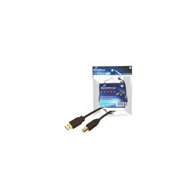 MediaRange MRCS101 USB-Kabel - 1,8 m - Schwarz - USB 2.0 Druckerkabel MediaRange MRCS101 USB-Kabel - 1,8 m - Schwarz - USB 2.0 Druckerkabel