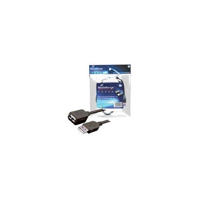 MediaRange MRCS111 USB-Kabel - 3m - Schwarz - USB 2.0 - USB A auf A MediaRange MRCS111 USB-Kabel - 3m - Schwarz - USB 2.0 - USB A auf A
