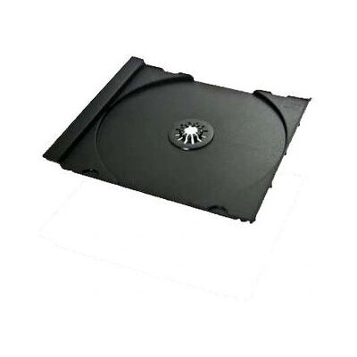 MediaRange Modèle BOX111-200 Boîtier disque jewel noir - Stockage optique MediaRange Modèle BOX111-200 Boîtier disque jewel noir - Stockage optique
