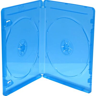 MediaRange Blu-ray Hülle - 2 Scheiben Blau MediaRange Blu-ray Hülle - 2 Scheiben Blau