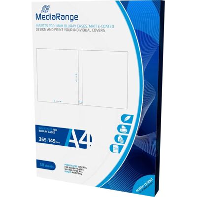 MediaRange MRINK123 Papier A4 Mat - Impression et Inserts - Publicité MediaRange MRINK123 Papier A4 Mat - Impression et Inserts - Publicité