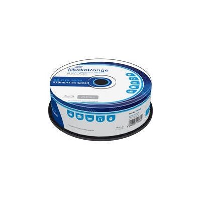 MediaRange MR508 Blu-ray Disc - 50GB Dual Layer 6x - 25 pcs MediaRange MR508 Blu-ray Disc - 50GB Dual Layer 6x - 25 pcs