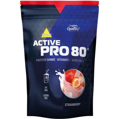 Inkospor Active Pro 80 Poudre Fraise - Shake Protéiné Inkospor Active Pro 80 Poudre Fraise - Shake Protéiné