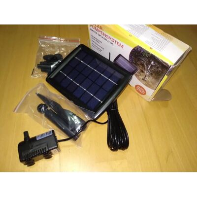 Esotec Gartenteich-Solarpumpe - 2W Zonne-energie, Einfach Installieren Esotec Gartenteich-Solarpumpe - 2W Zonne-energie, Einfach Installieren