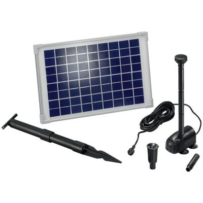 Esotec - PondPump-10W-610Lh - 10W - 610 L/h - Solar-Teichpumpen-Set Esotec - PondPump-10W-610Lh - 10W - 610 L/h - Solar-Teichpumpen-Set