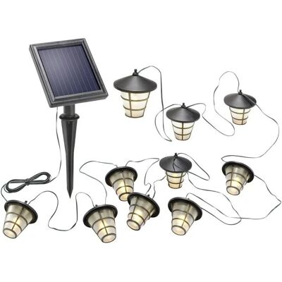 Esotec - Asia Style 10 Laternen - 8 Modi - Solar-Lichterkette Esotec - Asia Style 10 Laternen - 8 Modi - Solar-Lichterkette