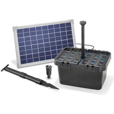 Esotec - EBS206 - 600 L/h - Kit pompe solaire pour bassin - Publicité Esotec - EBS206 - 600 L/h - Kit pompe solaire pour bassin - Publicité