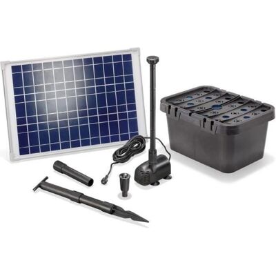 Esotec - EBS205 - 1300 L/h - 20 W Kit solaire pour bassin - Publicité Esotec - EBS205 - 1300 L/h - 20 W Kit solaire pour bassin - Publicité