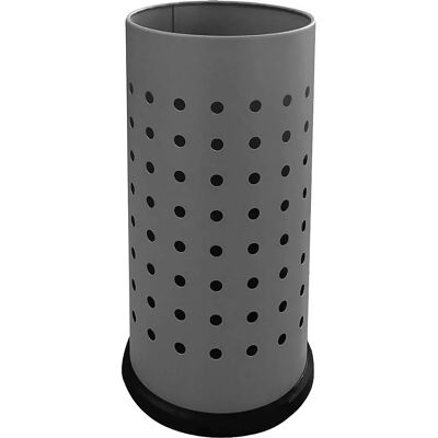 Cesto de papel kaiserkraft - 20L, Redondo, Acero, Gris Cesto de papel kaiserkraft - 20L, Redondo, Acero, Gris