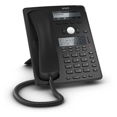 Snom D745 - IP Telefon - Hochauflösendes Display - 8 programmierbare Tasten - Gigabit Ethernet - Schwarz Snom D745 - IP Telefon - Hochauflösendes Display - 8 programmierbare Tasten - Gigabit Ethernet - Schwarz